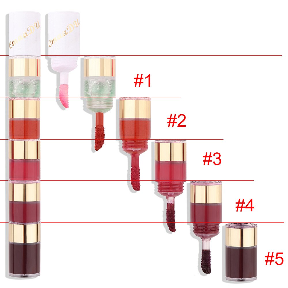 5 Colors Makeup Matte Lipstick Waterproof Long Lasting liquid Lip Stick
